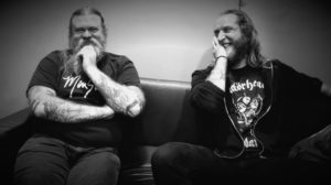 mail 1 ENSLAVED X KRAKOW:  IVAR AND FRODE DISH THE DIRT ON EACH OTHER'S BANDS