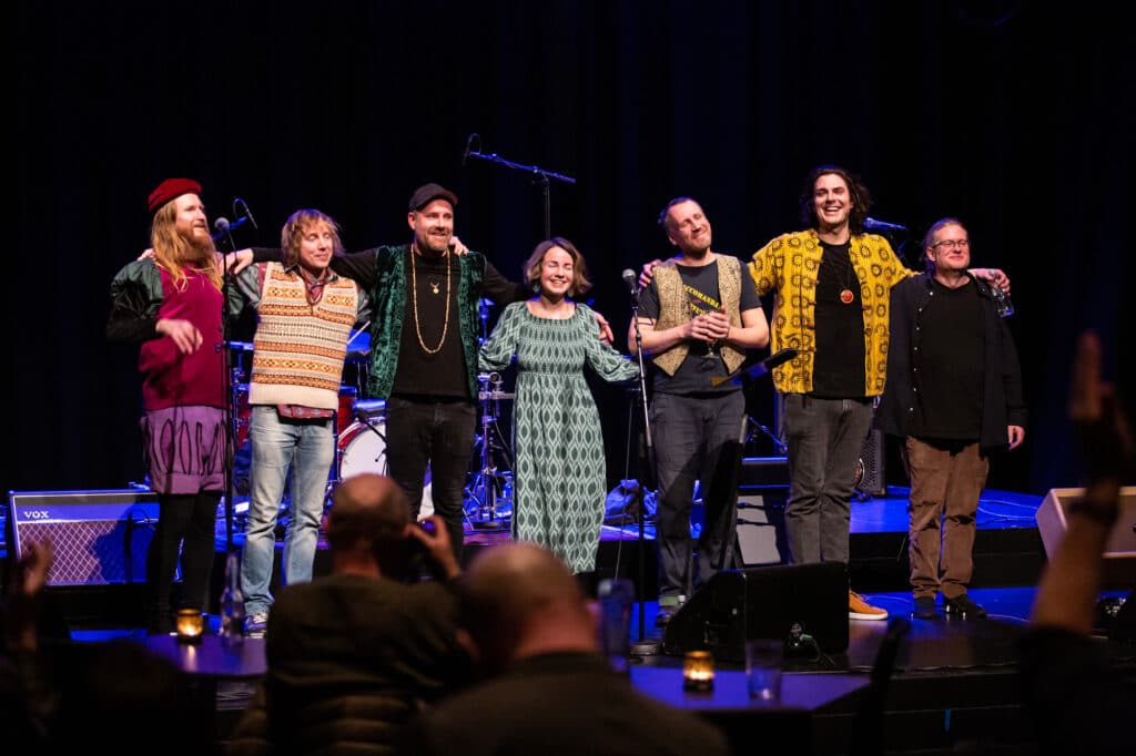 The Chronicles of Father Robin band picture by Kai Hansen
