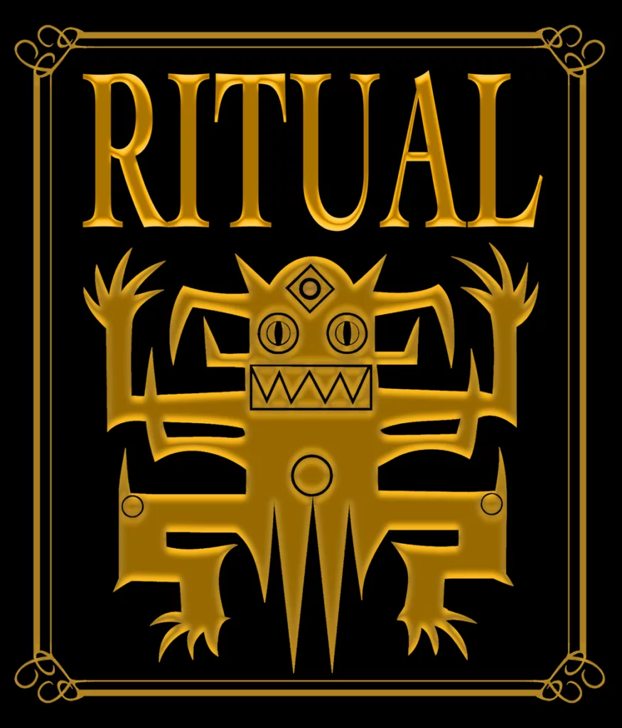 Ritual logo gold