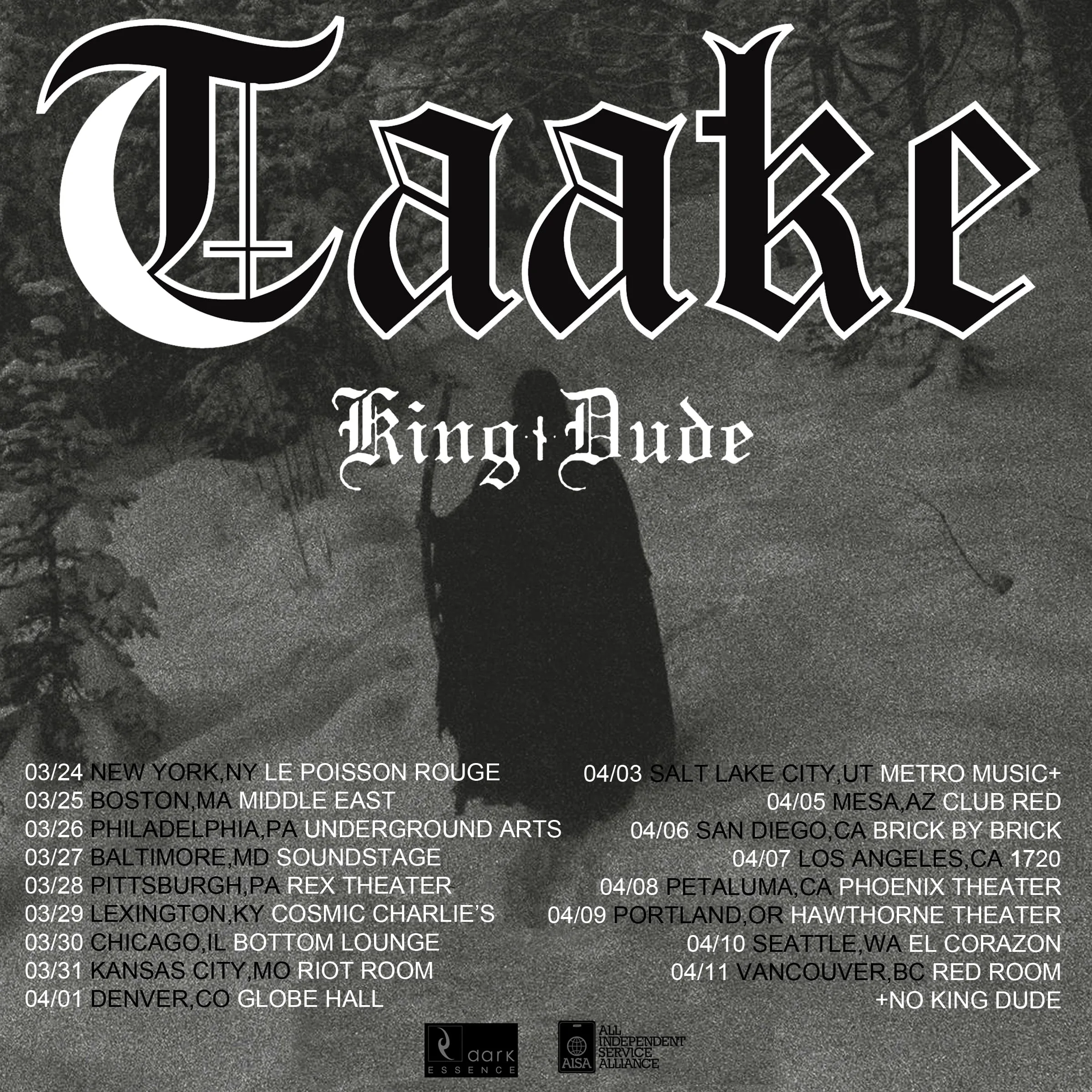Taake Instagram jpg NORWEGIAN BLACK METALLERS TAAKE ANNOUNCE US TOUR DATES