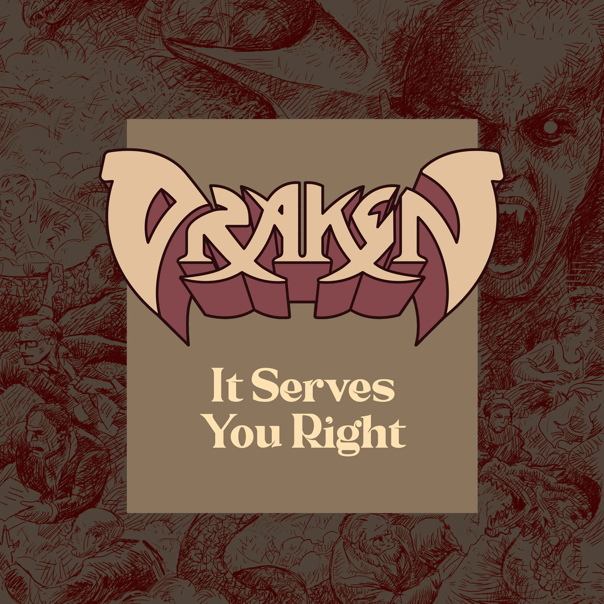  Draken - It Serves You Right single cover
