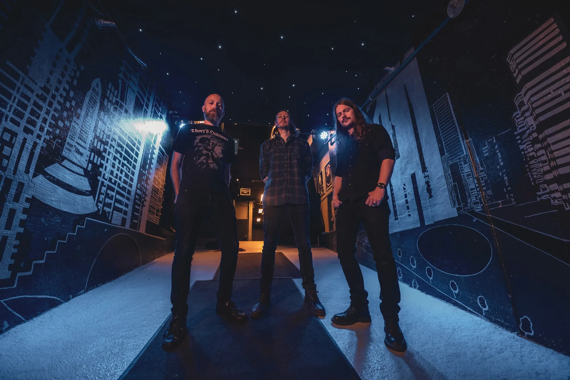 TRUE NORWEGIAN METAL BAND DRAKEN ANNOUNCE 4th SINGLE Dark Essence Records Draken band photo